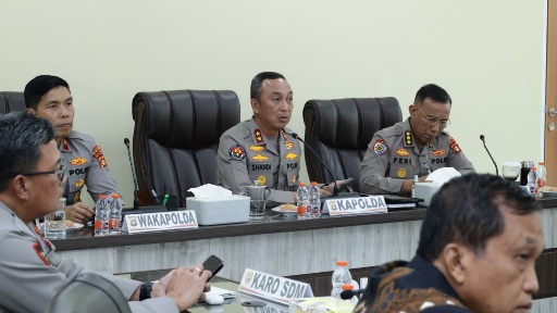 kapolda sumsel irjen pol sandi nugroho instruksi mitigasi karhutla
