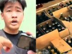 video viral gudang miras siring agung kecamatan lubuk linggau selatan ii